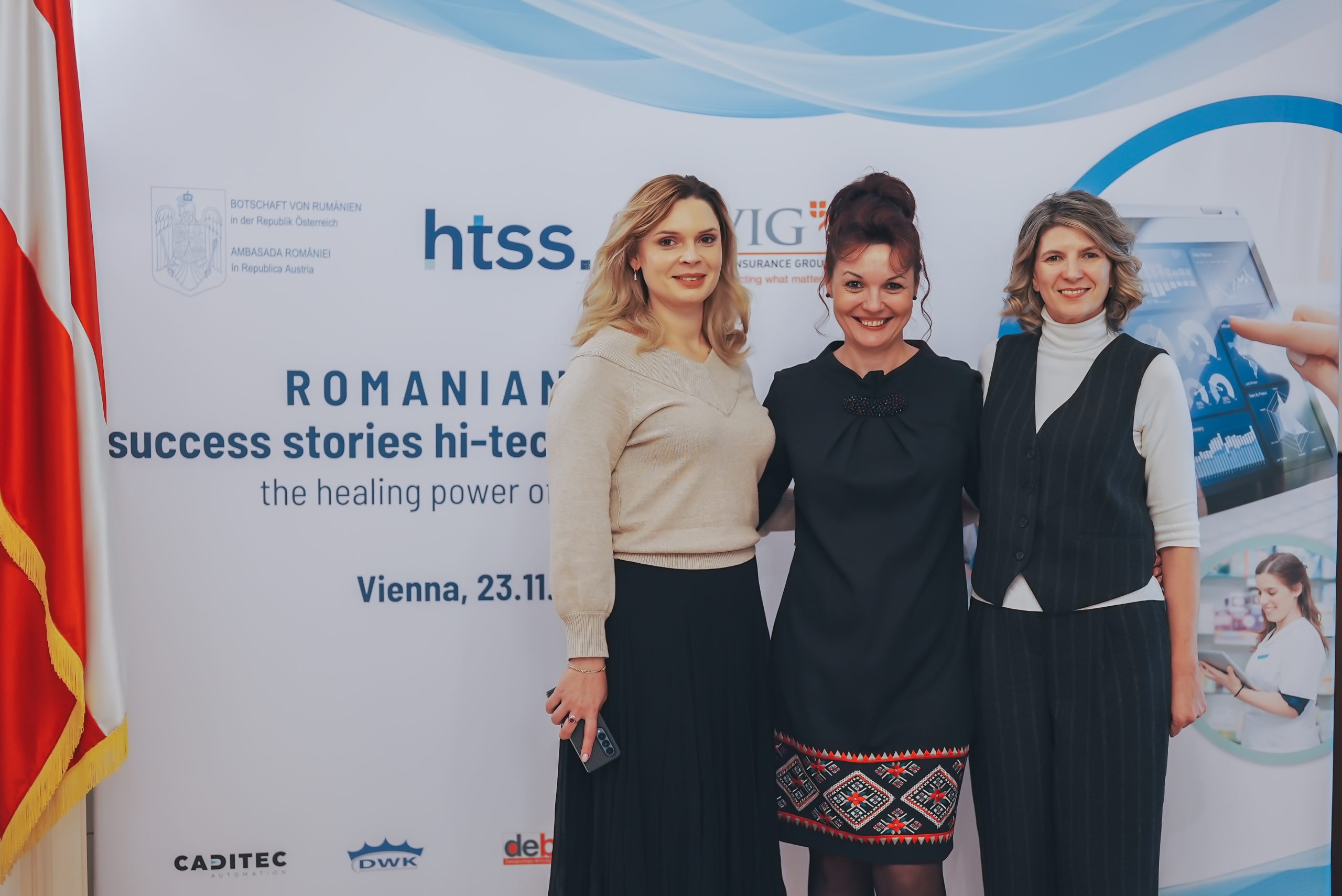 Charting Today and Tomorrow at Romanian Day: The Innovation Journey of htss at the Embassy of Romania in Vienna